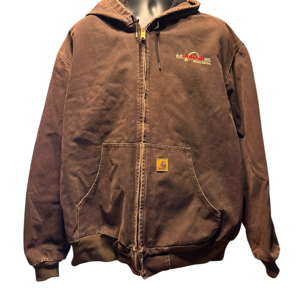 Carhartt Brown Bomber Jacket